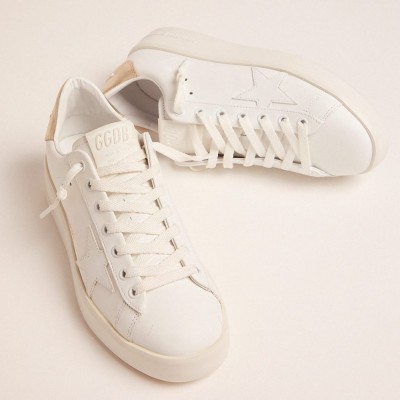 Golden Goose Purestar Sneakers With Gold-coloured Heel Tab GWF00197.F000465.10272