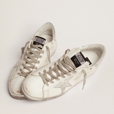 Golden Goose Super-Star With Laminated Star And Heel Tab GMF00101.F000314.80185