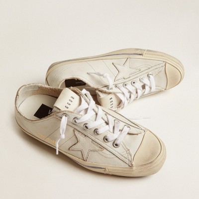 Golden Goose V-Star In Vintage Effect Leather GWF00129.F000334.10100